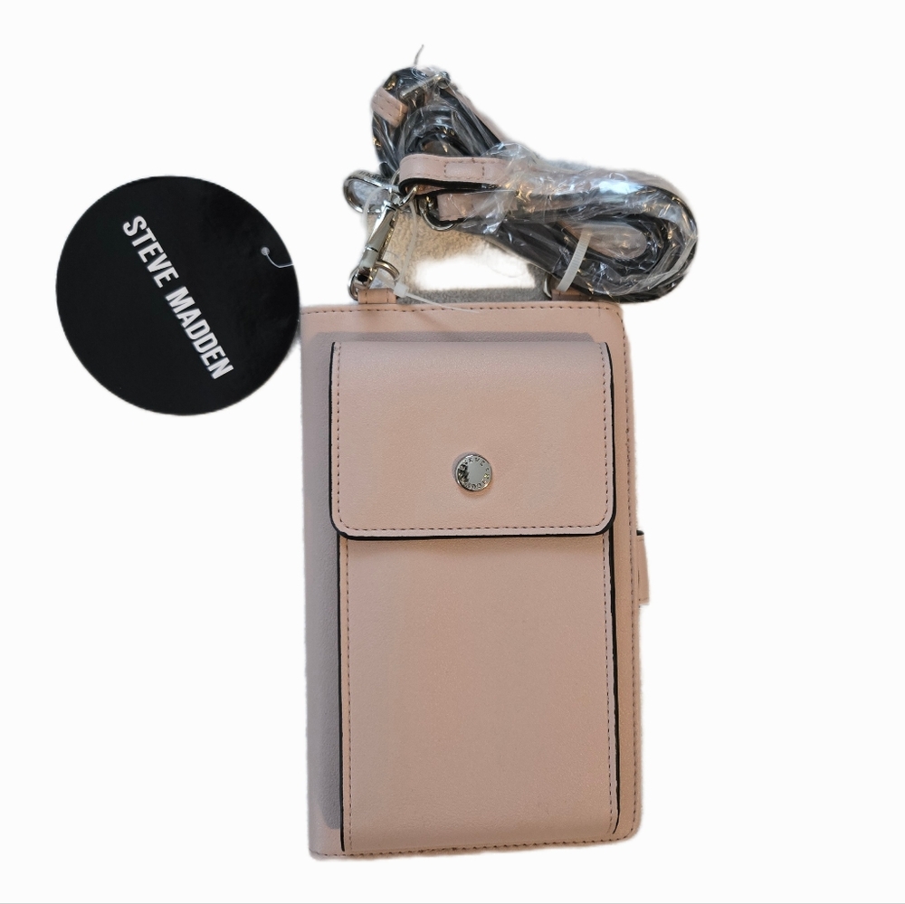 Steve Madden Pink Holster Clip Phone Accessory/Wallet